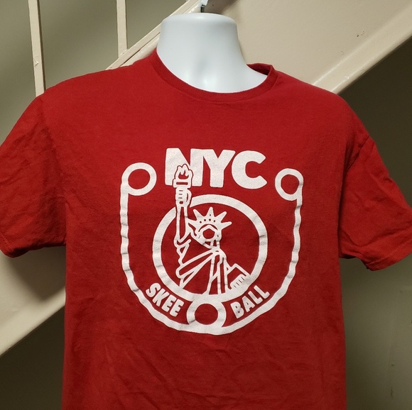 NYC Skee Ball League Large T-Shirt - Picture 2 of 8